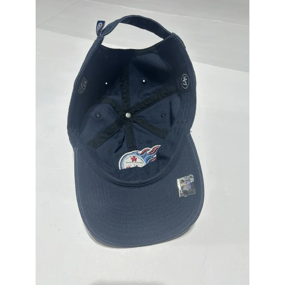 '47 Brand Tennessee Titans Navy Blue Adjustable Dad Hat Baseball Cap OSFA